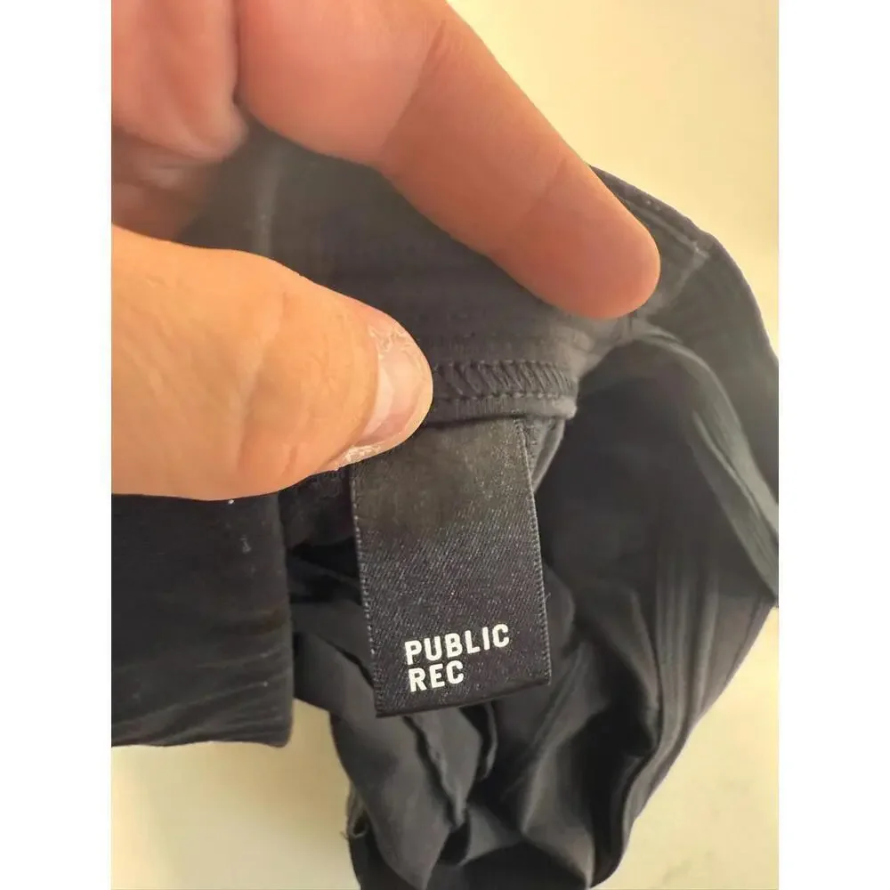 Public Rec Weekender Black Jogger Pants sz 32x26‎